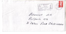 GOOD FRANCE Postal Cover To GERMANY 1994 - Good Stamped: Marianne - Briefe U. Dokumente