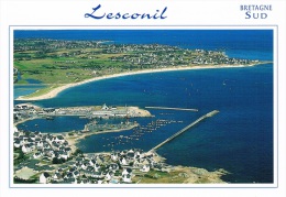 LESCONIL (Finistère) PAYS BIGOUDEN - Le Port De Pêche, Vue Aérienne - COULEURS DE BRETAGNE - Neuve, 2 Scans - Lesconil