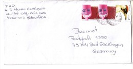 GOOD PORTUGAL Postal Cover To GERMANY 2007 - Good Stamped: Bird ; Festival - Lettres & Documents