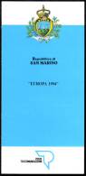San Marino Saint Marin 1994 - Notice Philatélique - Europa 1994 - Découvertes - Philatelic Folder - - 1994