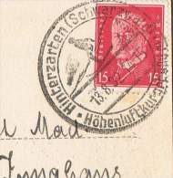 SKI-L71 - ALLEMAGNE Très Belle Oblitération Illustrée Thème Ski De 1932 Sur CPA  De Hinterzarten - Maschinenstempel (EMA)