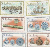 Saint Helena Island-1978 Wreck Of The Witte Leeuw MNH - Isla Sta Helena