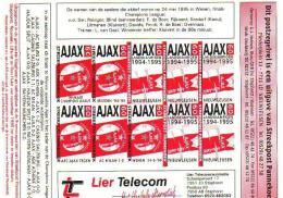 NETHERLANDS SS LOCAL MAIL Stadspost NIEUWLEUSEN FOOTBALL SOCCER VOETBAL Ajax - Clubs Mythiques