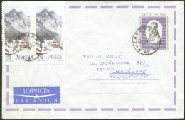 POLAND AIR MAIL COVER @ - Flugzeuge