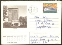 USSR RUSSIA ILLUSTRATED AIR MAIL COVER VILNIUS LITHUANIA  1981 - Brieven En Documenten