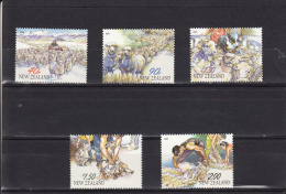 Nueva Zelanda Nº 1975 Al 1979 - Unused Stamps