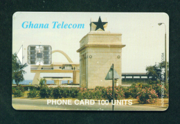 GHANA - Chip Phonecard As Scan - Ghana