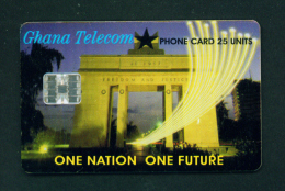 GHANA - Chip Phonecard As Scan - Ghana