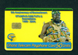 GHANA - Chip Phonecard As Scan - Ghana