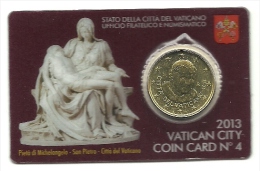 2013 - Vaticano Coin Card 4 - Vatikan