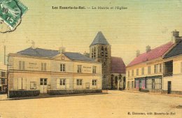 LES ESSARTS LE ROI La Mairie Et L'église - Les Essarts Le Roi