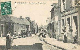 Juin13 1321 : Nérondes  -  Grande Rue  -  Poste - Nérondes