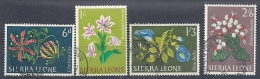 130504436   SIERRA LEONA  G.B. YVERT   Nº 219/222 - Sierra Leone (...-1960)