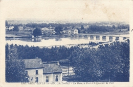 SAINT-SEVER-SUR-ADOUR - LA GAREE  LE PONT ET LE QUARTIER DE PERE - Saint Sever