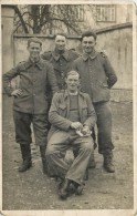 CARTE PHOTO PRISONNIERS DE GUERRE STALAG IVG 64 - War 1939-45