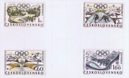 1968  Jeux Olympiques De Grenoble * - Unused Stamps