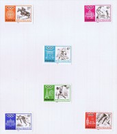 1968  Histoire Des Jeux Olympiques * - Neufs