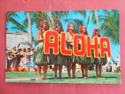 Waikiki Beach,HI--Kodak Hula Show--not Mailed--PJ 129 - Other & Unclassified
