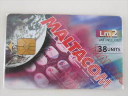 Malta Chip Phonecard,Maltacom,used - Malta