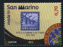 2013 San Marino, Made In San Marino - Fabbrica Torte , Serie Completa Nuova (**) - Unused Stamps