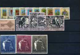 1968 San Marino, Annata Completa , Serie Complete Nuove (**) - Used Stamps