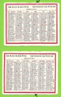 34 - BEZIERS - Calendrier 1934 Des Magasins Modernes - Format 9 X 7 - Petit Format : 1921-40