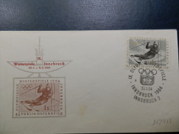 35/433    FDC.           AUTRICHE - Water-skiing