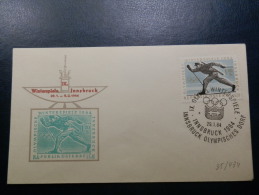 35/434    FDC.           AUTRICHE - Wasserski