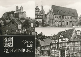 PK-CP Deutschland ("DDR"), Quedlinburg Gruss Aus ..., Ungebraucht, Siehe Bilder!*) - Quedlinburg