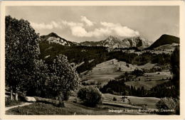 AK Imberger Horn, Rotspitze Und Daumen, Poststempel Sonthofen, Gel 1964 - Sonthofen