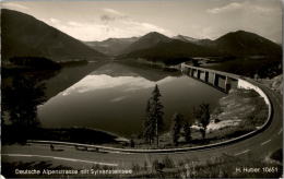 AK Deutsche Alpenstraße Mit Sylvensteinsee, Gel 1964 (Mittenwald) - Mittenwald