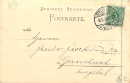 67 STRASSBURG - CARTE DE CORRESPONDANCE - De 1894 - Otros & Sin Clasificación