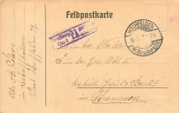 67 HOCHFELDEN - CARTE DE CORRESPONDANCE - De 1917 - Autres & Non Classés