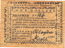 ETATS UNIS, COPY OF BANKNOTE NOT ORIGINAL.  (3B10) - Zonder Classificatie