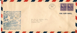 US - FIRST VOYAGE - S.S. AMERICA 1940 COVER  - Sent From U.S. SEAPOST - PUERTO RICO To DAWSON, GA. - Lettres & Documents