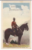 ROYAL CANADIAN MOUNTED POLICE ON PATROL DUTY ~ CANADA ~ C1940s Vintage Postcard  [6024] - Police - Gendarmerie