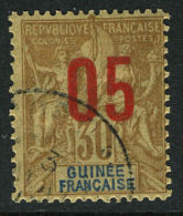 French:Guinee SG53a 1912 05c On 30c Fresh VFU - Other & Unclassified