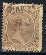 Sello 15 Cts Alfonso XIII, Carteria I De BELLPUIG (Lerida), Num 219 º - Gebraucht