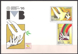 Malta, 1995, Postal Card, Europa, International Day Of Stamp, Munich, Unused - 1995