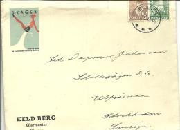 CARTA 1936  SKAGEN  LETTER INSIDE - Lettres & Documents