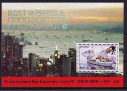 BRITISH ANTARCTIC  Hong Kong To China - Unused Stamps