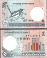 Bangladesh 2003 2 Taka Bird Banknotes Uncirculated UNC - Other & Unclassified