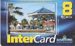 Antilles (French) - DAU-IN-34, Dauphin-InterCard, Marigot - Le Kiosque, 8 €, 3.000ex, Used - Antilles (French)