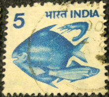 India 1979 Fish 5 - Used - Usati