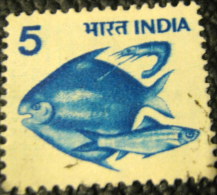 India 1979 Fish 5 - Used - Usati