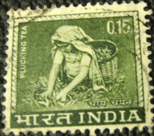 India 1965 Tea Plucking 0.15 - Used - Gebruikt