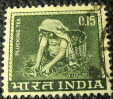 India 1965 Tea Plucking 0.15 - Used - Used Stamps