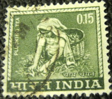 India 1965 Tea Plucking 0.15 - Used - Gebruikt