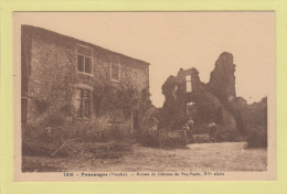 POUZAUGES --> Ruines Du Chateau De Puy-Papin - Pouzauges