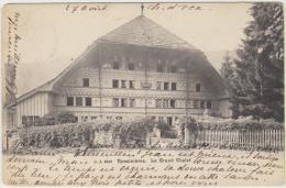 Cpa  Suisse Vaud   Rossinieres Le Grand Chalet - Rossinière